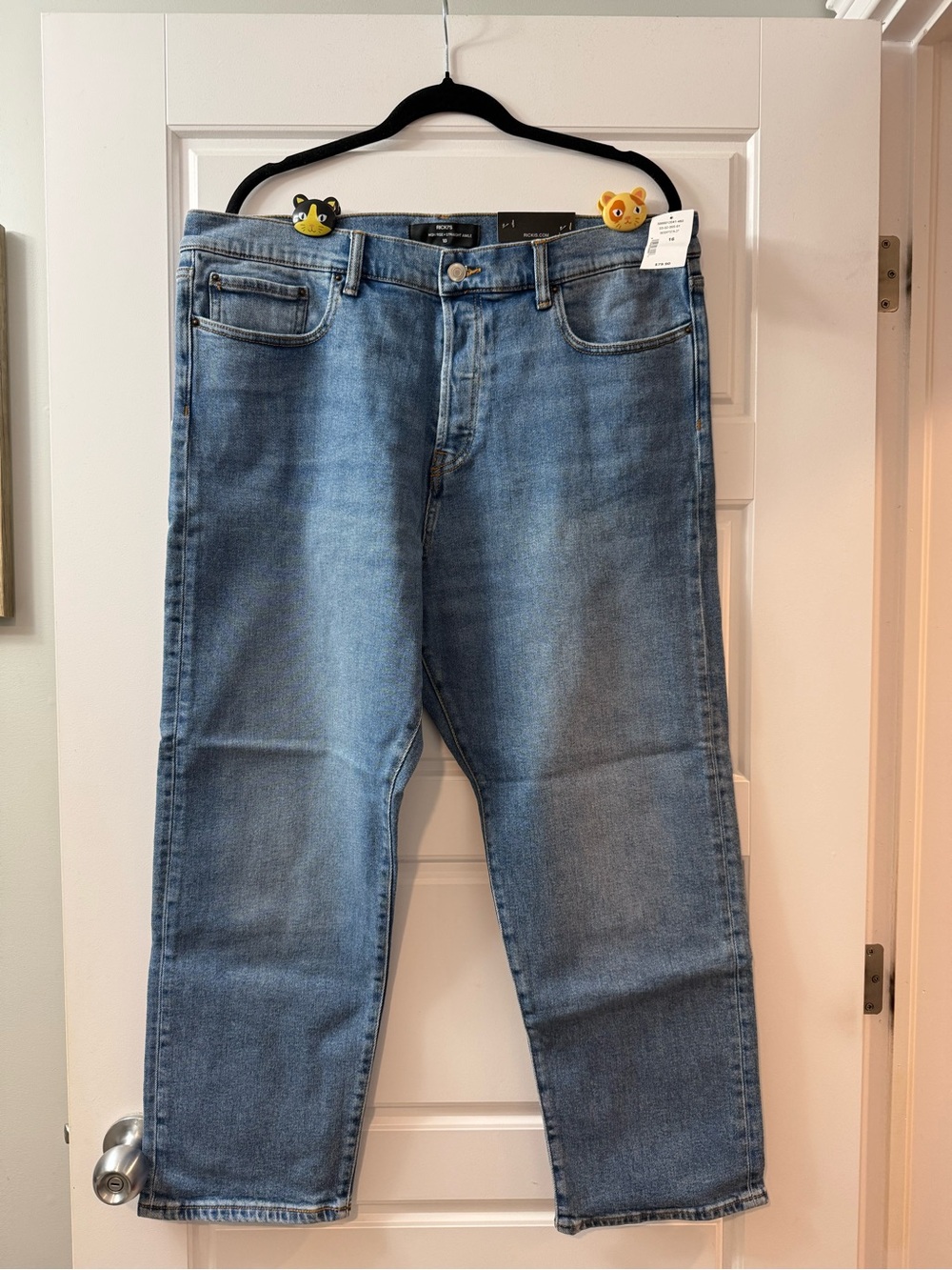 Ricki's Woman’s Sloan High-rise Straight Ankle Jeans - Blue Wash